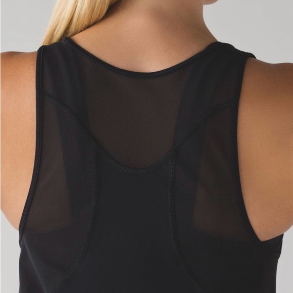 Lululemon sz 8 Sculpt Tank II Black Sleeveless Women's Top great condition - Picture 7 of 11